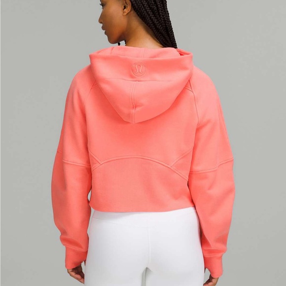 Lululemon Scuba Oversized Half-Zip Hoodie Lip Gloss Size M/L - Picture 10 of 10